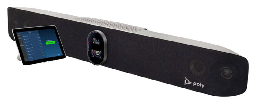Track Dual Auto Poly – Communication Studio Video 4K Bar 7.3x X70 Lens IP Global Speaker with