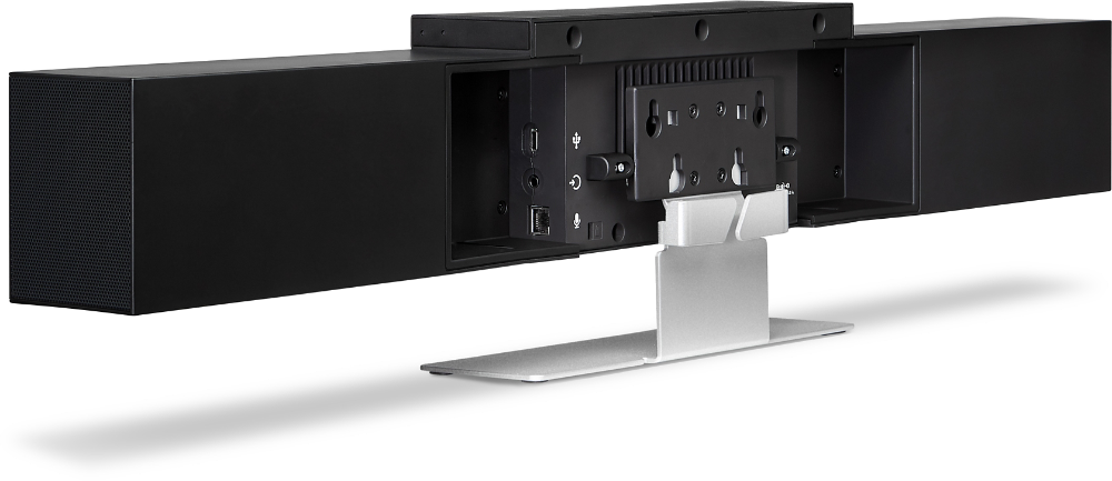 Poly Studio USB Video Bar with Auto Speaker Track 4K 5x Zoom 120° FOV –  Global Communication