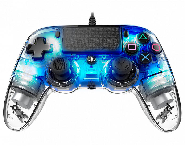 NACON PS4 CONTROLLER / Gamepad Compact Color Edition Transparent Blau EUR  26,99 - PicClick IT