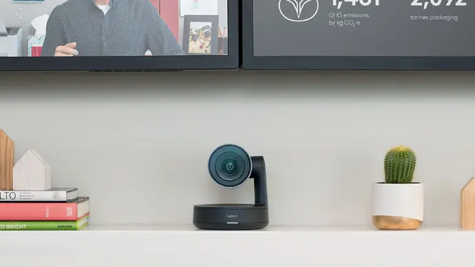 Logitech UHD 4K USB PTZ RALLY Camera (90° view - 15x zoom - Remote )