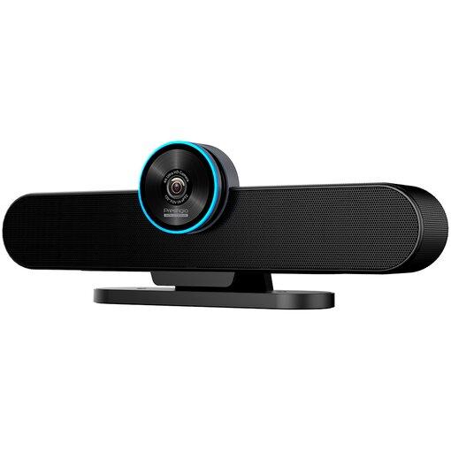 Prestigio Gamma USB Video Bar (4K 8.5 MP 5x Digital Zoom 120° FOV Camera- 6 Mic Array- 10W Speaker- Remote)