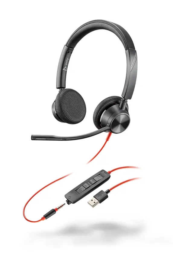 HP Poly Blackwire 3300 Headset