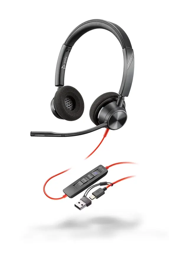 HP Poly Blackwire 3300 Headset