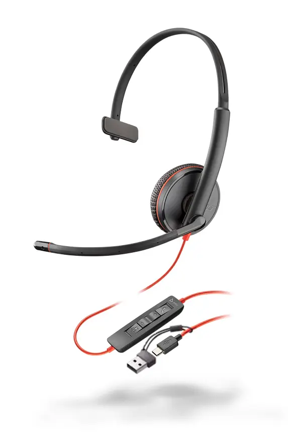HP Poly Blackwire 3200 Headset
