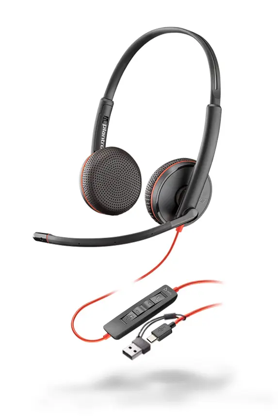 HP Poly Blackwire 3200 Headset