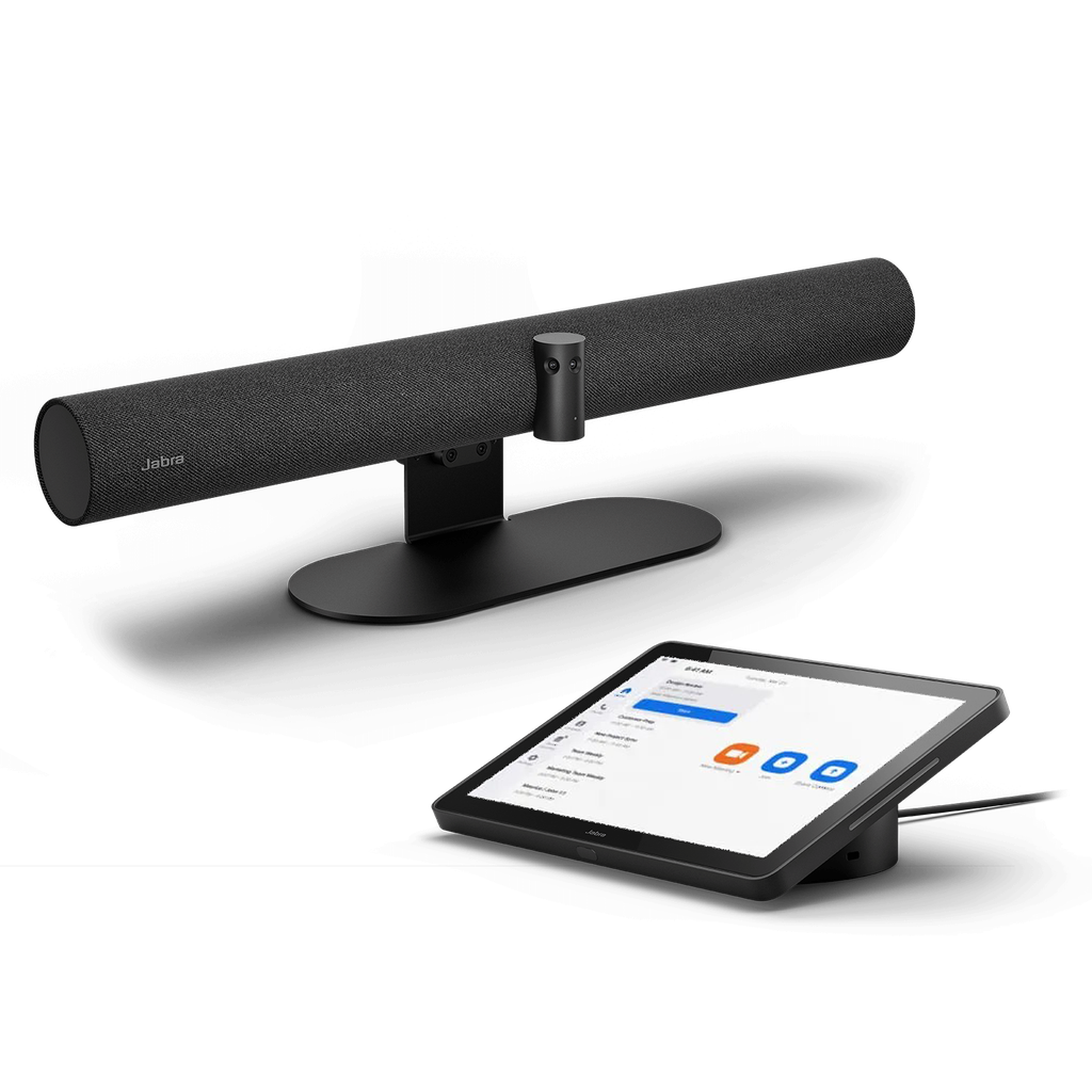 Jabra Panacast 50 VBS w/ PanaCast Control (4K, 180° FOV, Auto-track Camera, 8 Mics, Speakers, Real-time Whiteboard Streaming)