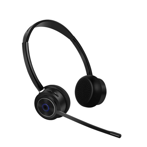 IPN B750 Bluetooth Binaural Headset w/Noise-cancelling Mic