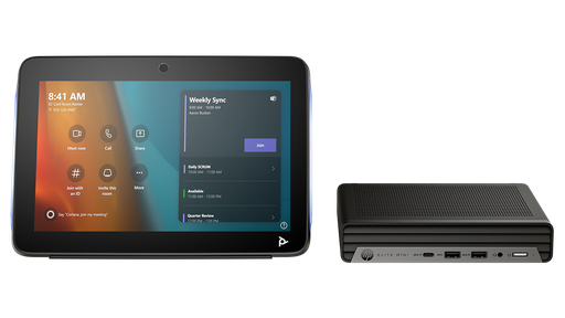 [RS-015] HP Poly Studio Base Kit G9 Plus for Microsoft Teams HP Mini IP PC